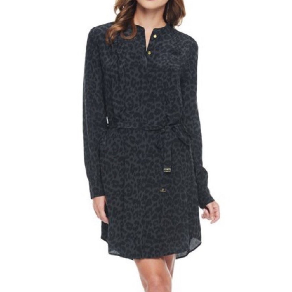 Juicy Couture Black Leopard Print Tunic Dress Small - Picture 3 of 10